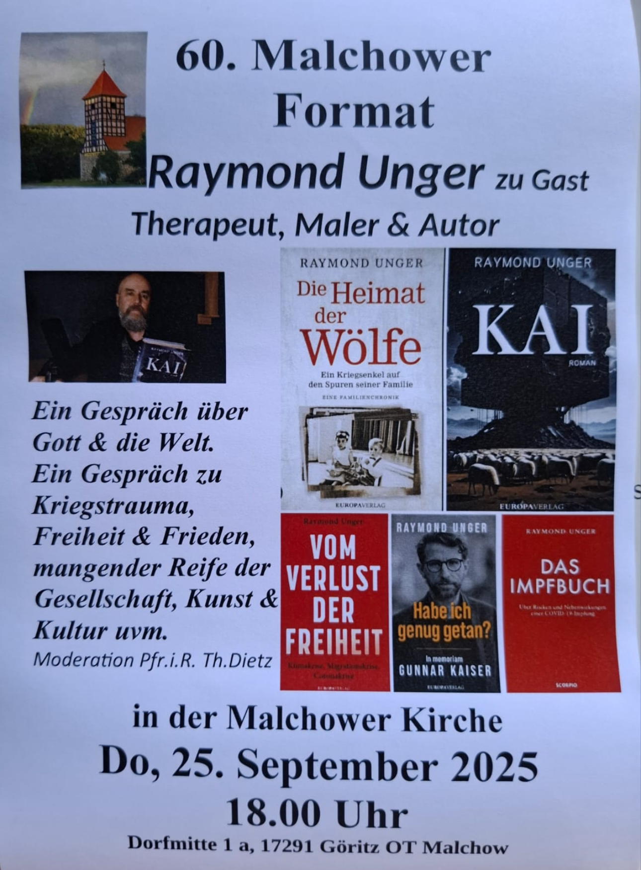 60. Malchower Format in der Malchower Kirche