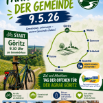 2. Fahrradrunde der Gemeinde zum Tag der offenen Tür der "Agrar Göritz"